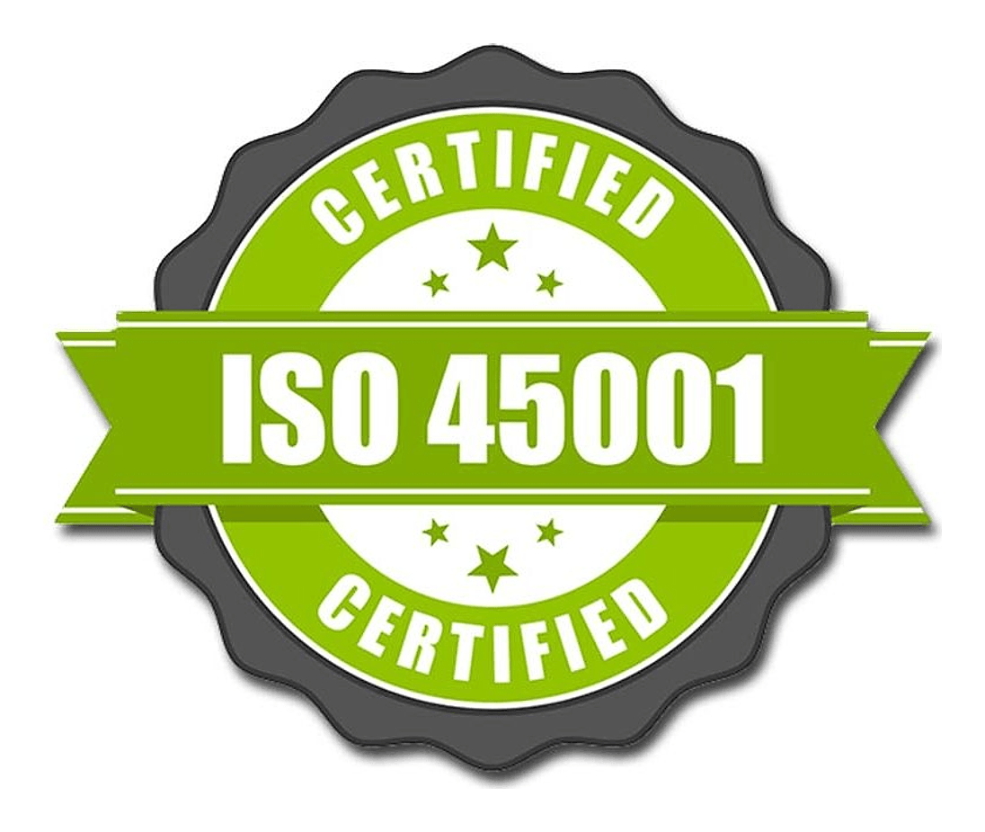 ISO 45001 Certified